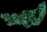 Silky Fibrous Malachite Cluster - Congo #81773-2